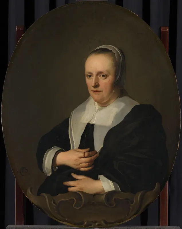 Portret van Sara de Bie Wall Art by Unknown - High-Resolution Digital Print