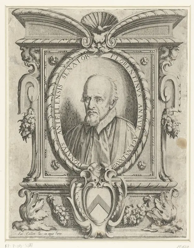 Portret van senator Donato dell' Antella Wall Art by Unknown - High-Resolution Digital Print