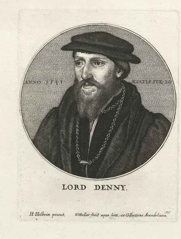 Portret van Sir Anthony Denny Wall Art by Unknown - High-Resolution Digital Print