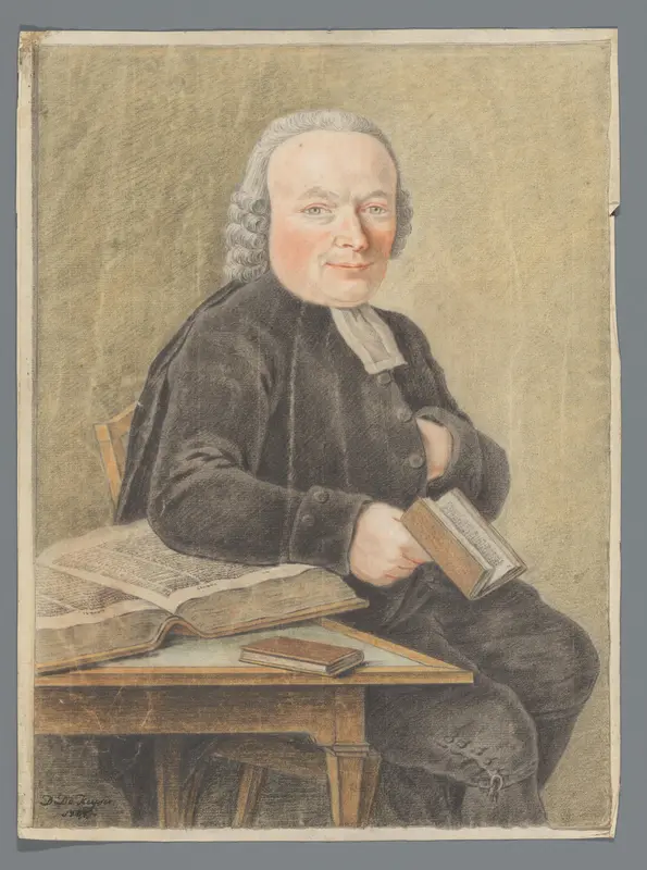 Portret van (vermoedelijk) Mr Erdman Balthasar Swellengrebel (1742-1772) Wall Art by Unknown - High-Resolution Digital Print