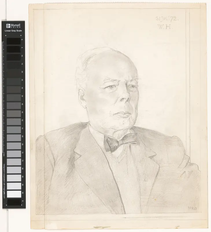 Portret van Wibbo Hartman Wall Art by Unknown - High-Resolution Digital Print