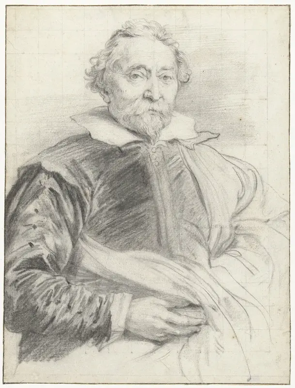 Portret van Willem de Vos Wall Art by Anthony van Dyck - High-Resolution Digital Print