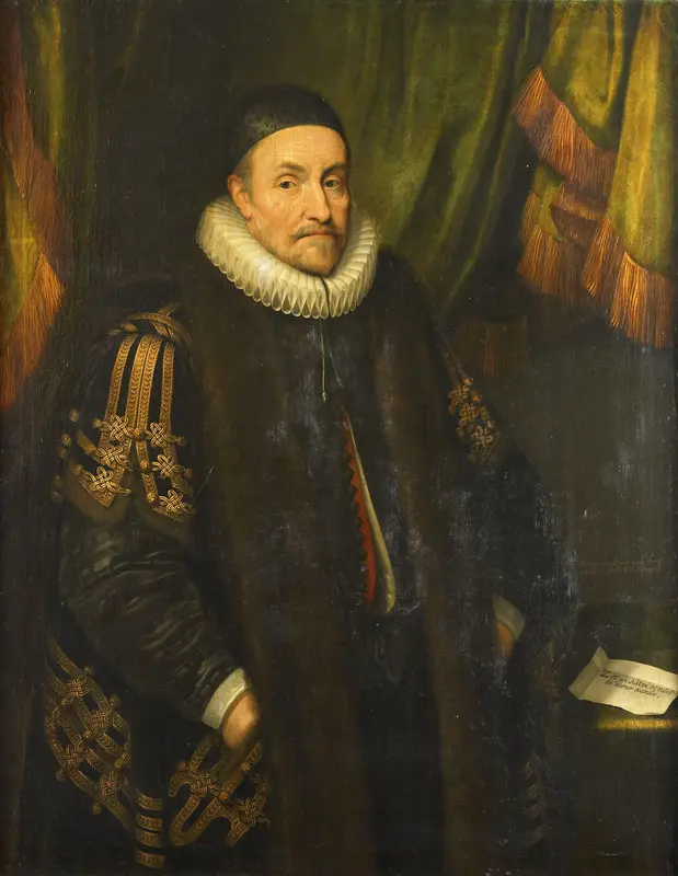 Portret van Willem I (1533-84), prins van Oranje, genaamd Willem de Zwijger Wall Art by Unknown - High-Resolution Digital Print