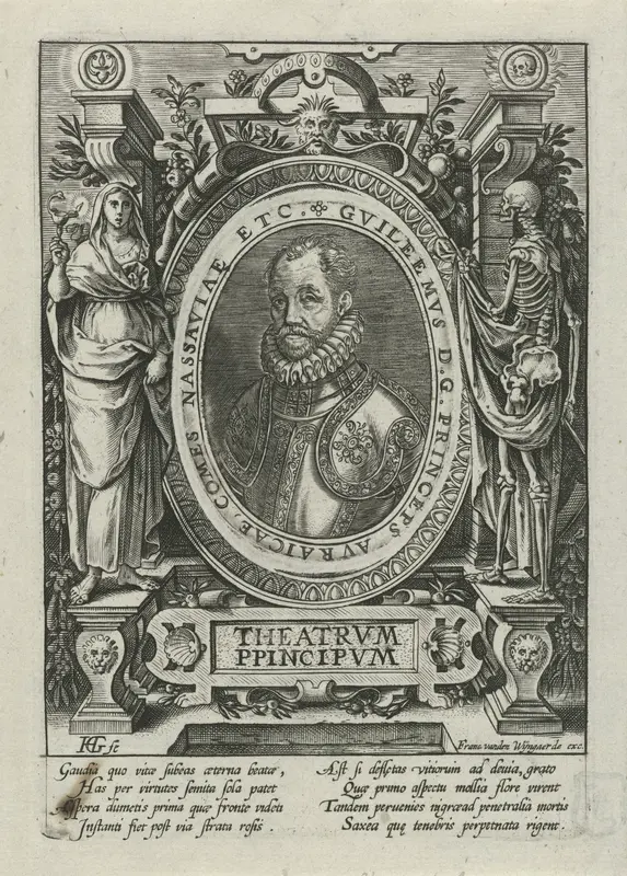 Portret van Willem I, prins van Oranje Wall Art by Unknown - High-Resolution Digital Print