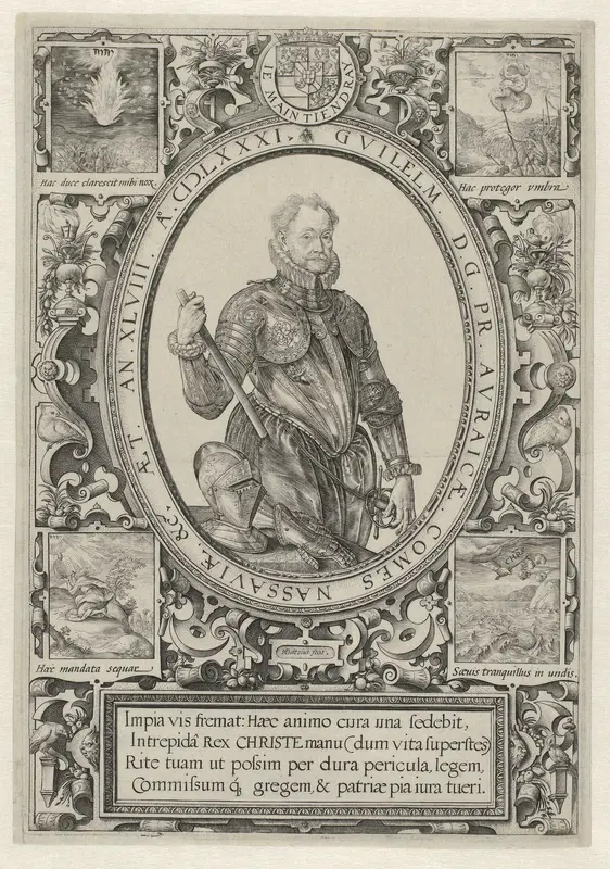 Portret van Willem van Oranje Wall Art by Unknown - High-Resolution Digital Print