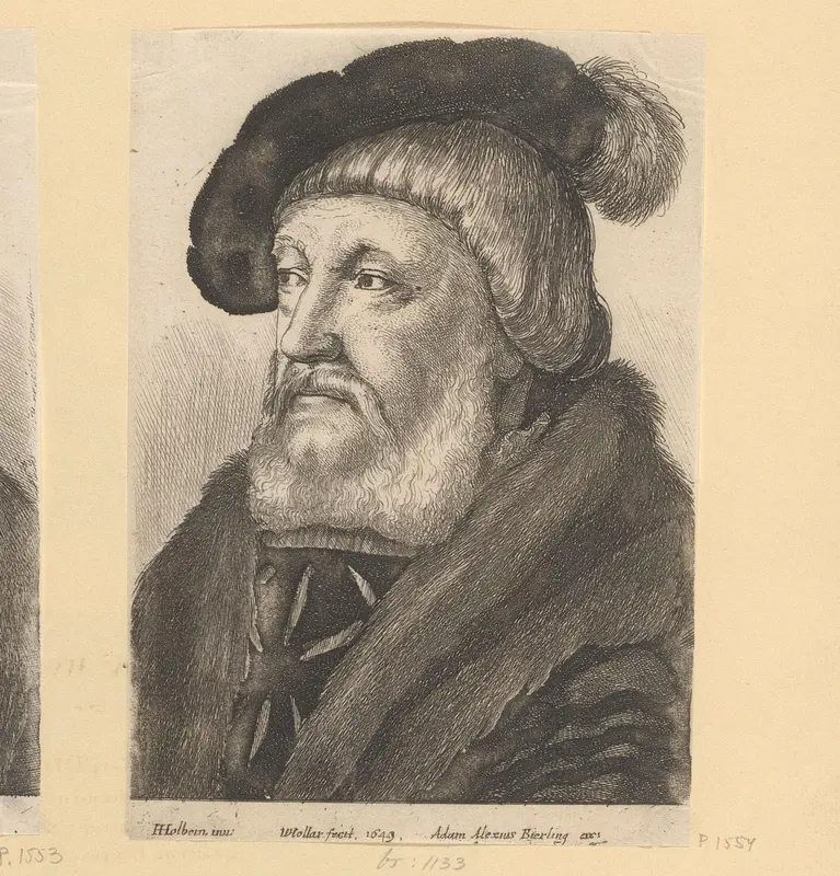 Portret van William Butts, hertog van Suffolk Wall Art by Unknown - High-Resolution Digital Print