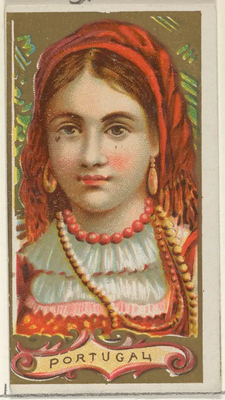 Portugal, from the Types of All Nations series (N24) for Allen & Ginter Cigarettes Wall Art by Allen & Ginter - High-Resolution Digital Print