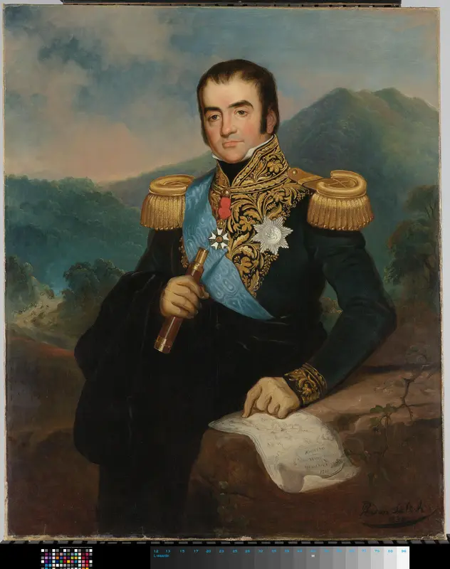 Posthumous Portrait of Herman Willem Daendels, Governor-General of the Dutch East Indies Wall Art by Unknown - High-Resolution Digital Print