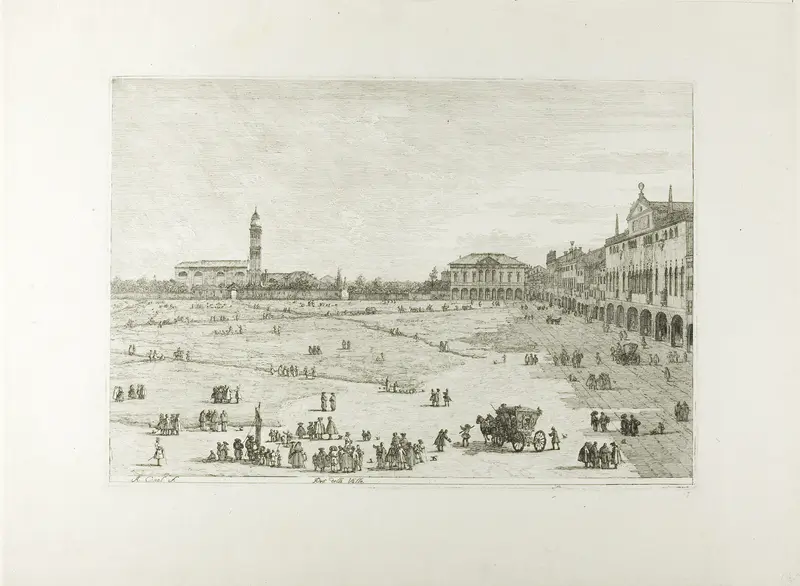Prà della Valle, from Vedute Wall Art by Canaletto - High-Resolution Digital Print