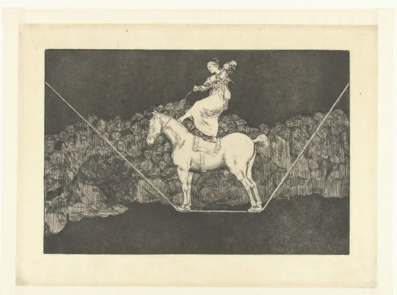 Precieze dwaasheid Wall Art by Francisco de Goya - High-Resolution Digital Print