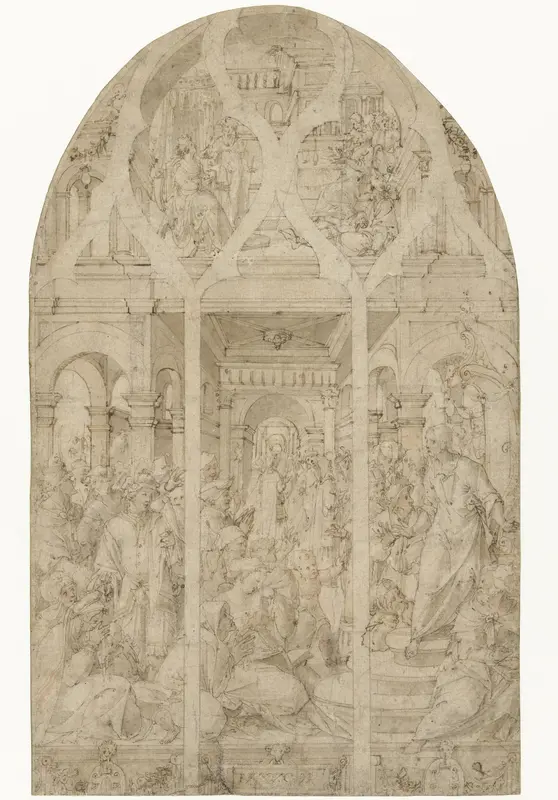Prediking van Christus Wall Art by anonymous - High-Resolution Digital Print