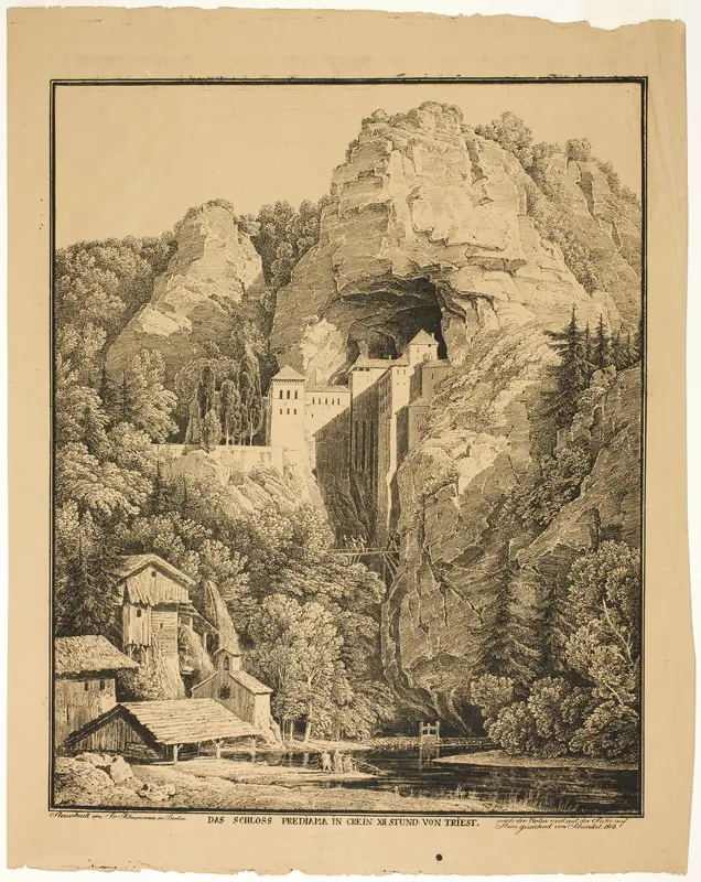 Predjama Castle in Krein, Twelve Hours from Trieste