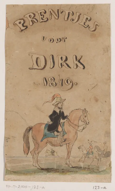 Prentjes voor Dirk 1849 Wall Art by Johannes Tavenraat - High-Resolution Digital Print