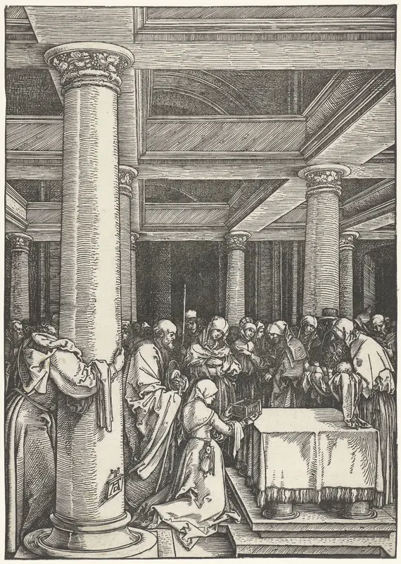 Presentatie van Christus in de tempel Wall Art by Unknown - High-Resolution Digital Print
