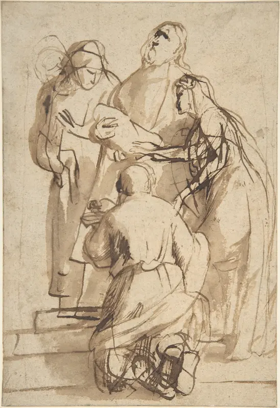 Presentation in the Temple Wall Art by Peter Paul Rubens - High-Resolution Digital Print