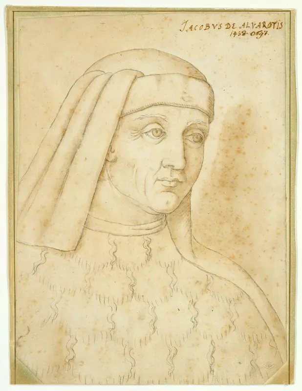 Presumed Portrait of Jacopo Alvarotto Wall Art by Unidentified artist - High-Resolution Digital Print