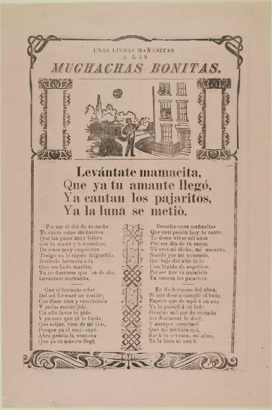 Pretty Girls Wall Art by José Guadalupe Posada - High-Resolution Digital Print