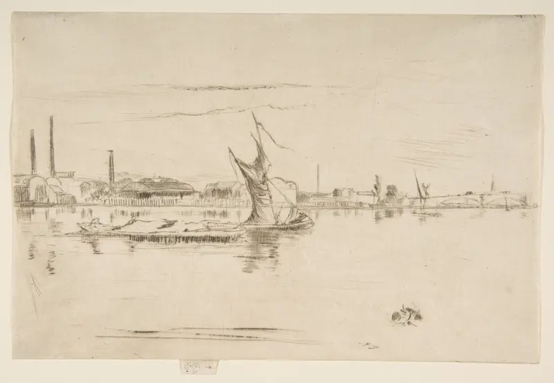 Price's Candle-Works (Price's Candle Factory) Wall Art by James McNeill Whistler - High-Resolution Digital Print