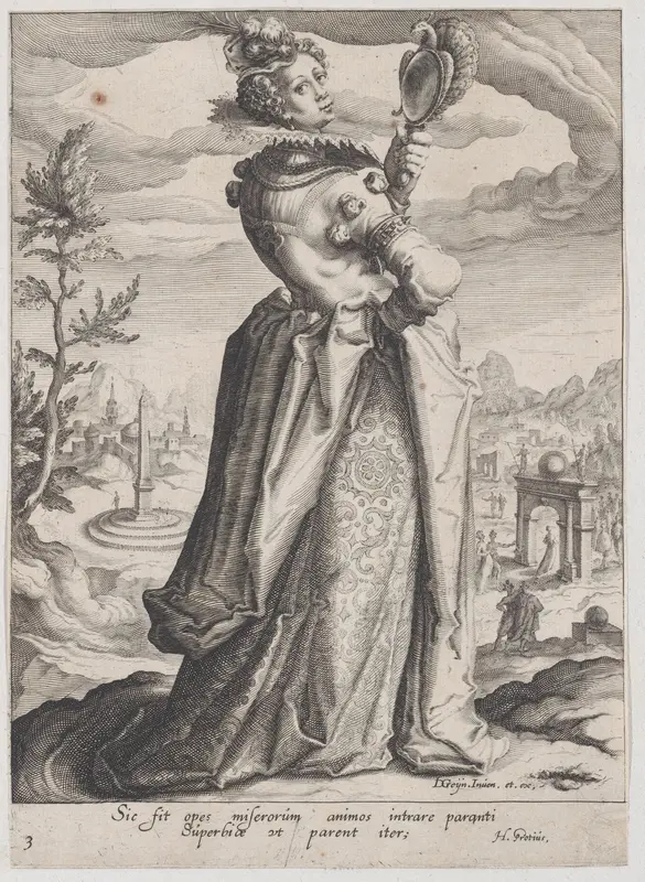 Pride, from "Virtues and Vices" Wall Art by Zacharias Dolendo - High-Resolution Digital Print