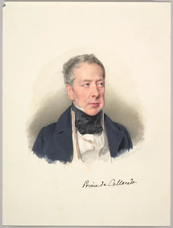 Prince Rudolph Joseph of Colloredo-Mansfeld Wall Art by Ferdinand Georg Waldmüller - High-Resolution Digital Print