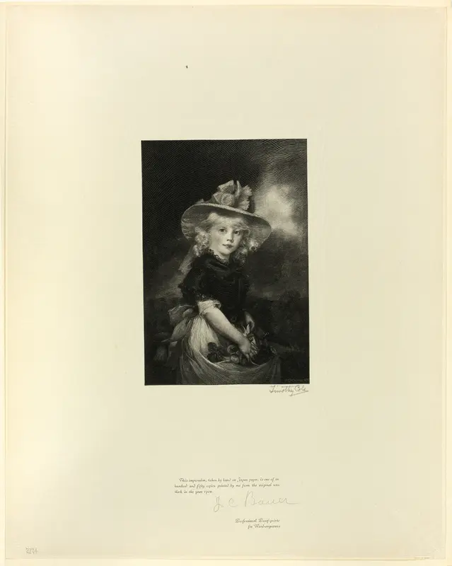 Princess Sophia, Daughter of George III, from Old English Masters