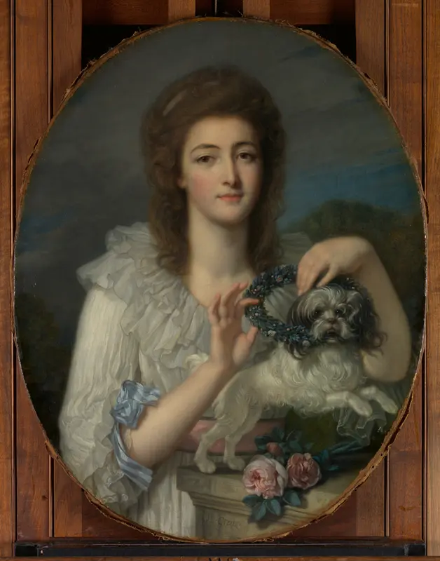 Princess Varvara Nikolaevna Gagarina (1762–1802) Wall Art by Jean-Baptiste Greuze - High-Resolution Digital Print