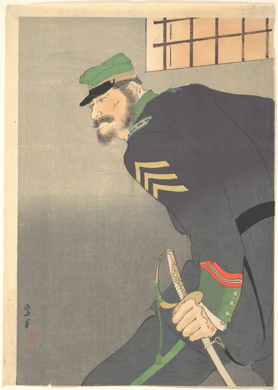 Print by Munakata - High-Resolution Digital Print