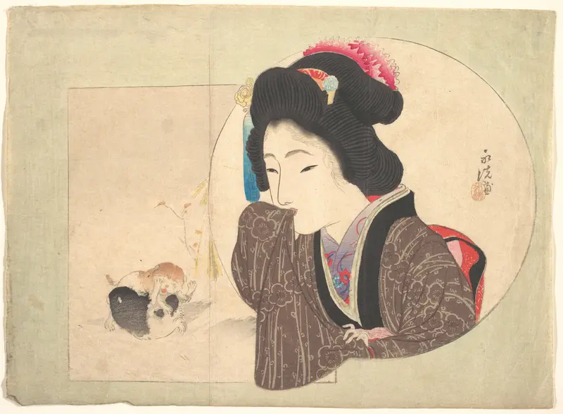 Print by Keisai Eisen - High-Resolution Digital Print