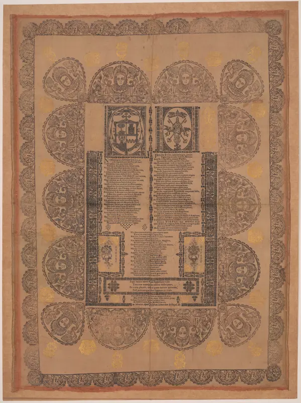 Print dedicated to Juan Antonio Vizarrón y Eguiarreta, Archbishop of Mexico and Viceroy of New Spain by Juan Antonio Vizarrón y Eguiarreta - High-Resolution Digital Print