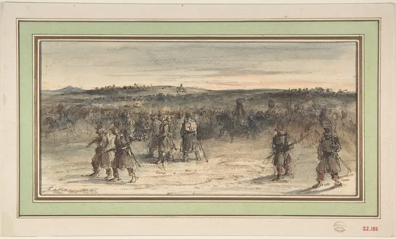 Prise de Constantine Wall Art by Auguste Raffet - High-Resolution Digital Print