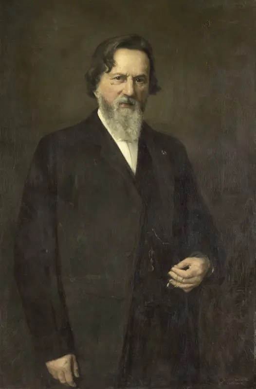 Professor Franciscus Donders (1818-1889). Fysioloog en oogheelkundige Wall Art by Bramine Hubrecht - High-Resolution Digital Print