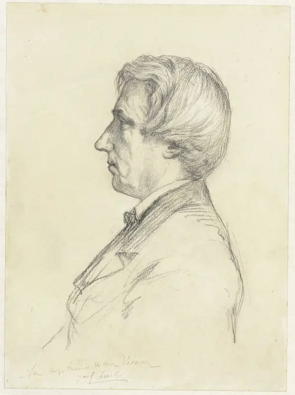 Profielportret van Mr. Carel Vosmaer