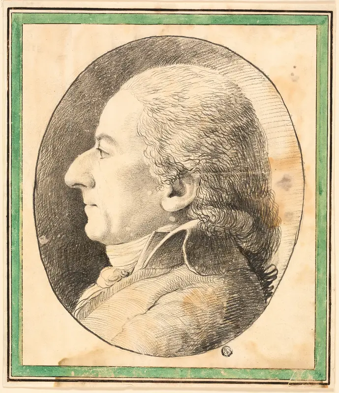 Profile Bust of a Man Wall Art by Unknown - High-Resolution Digital Print