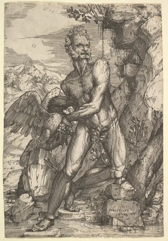 Prometheus Wall Art by Sebastiano de' Valentinis - High-Resolution Digital Print