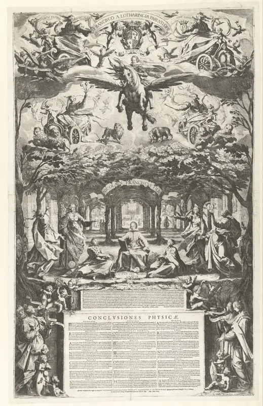 Promotieprent van Nicolas François van Lotharingen Wall Art by Unknown - High-Resolution Digital Print