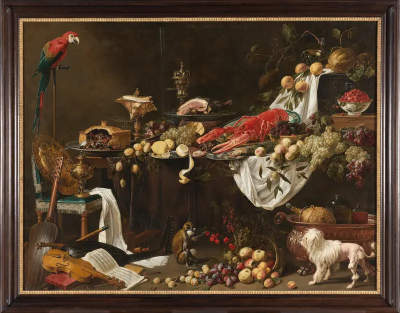 Pronkstilleven Wall Art by Adriaen van Utrecht - High-Resolution Digital Print