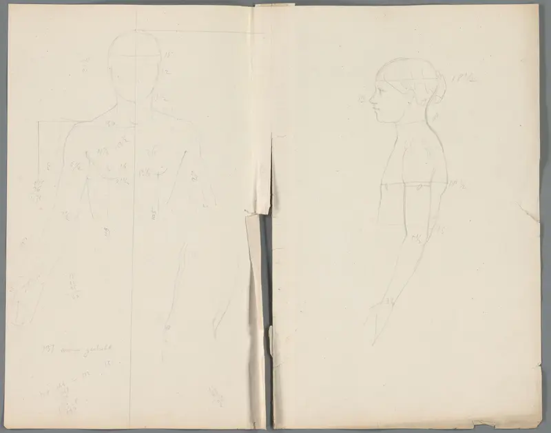 Proportiestudies Wall Art by Unknown - High-Resolution Digital Print