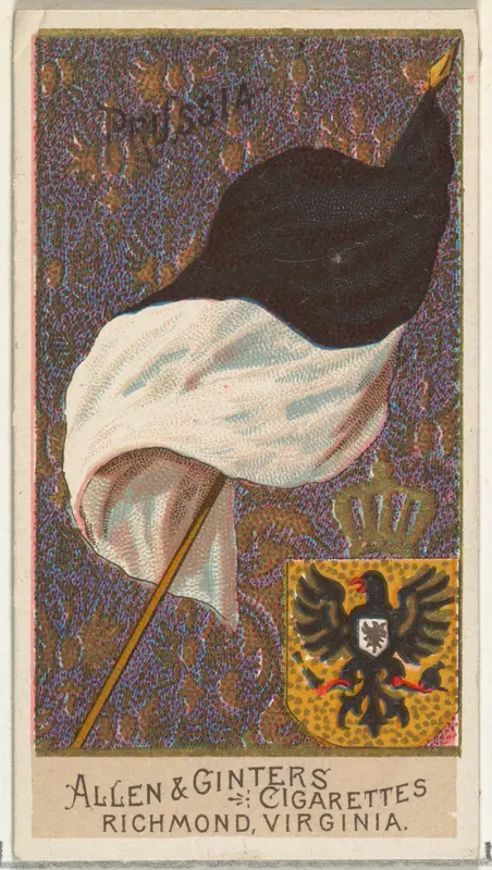 Prussia, from Flags of All Nations, Series 2 (N10) for Allen & Ginter Cigarettes Brands Wall Art by Allen & Ginter - High-Resolution Digital Print