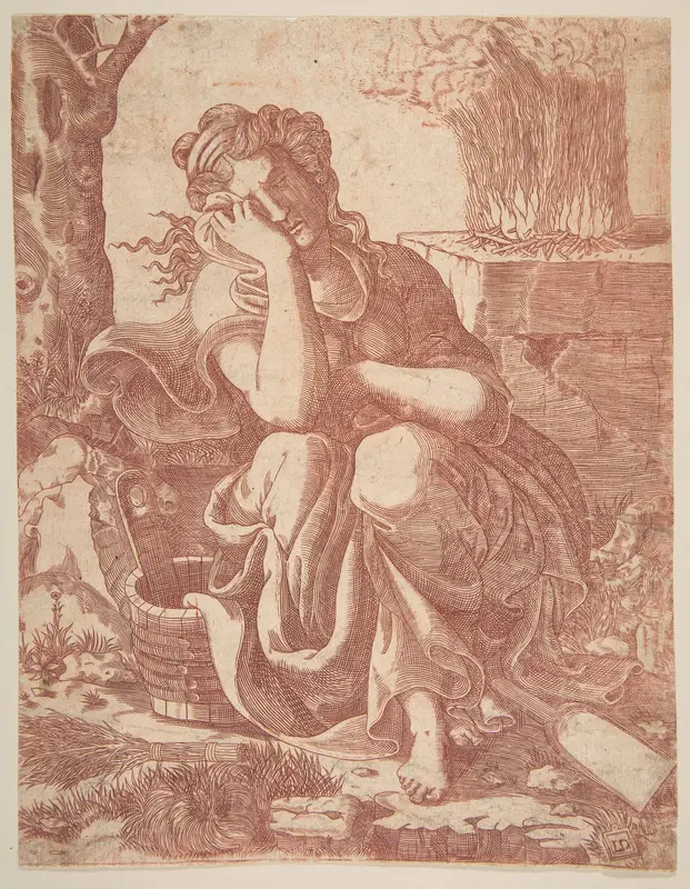 Psyche Wall Art by Léon Davent - High-Resolution Digital Print