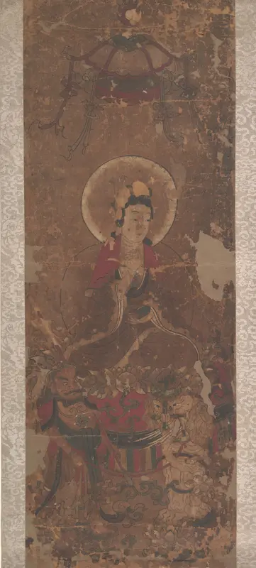 Pu Xian on Elephant