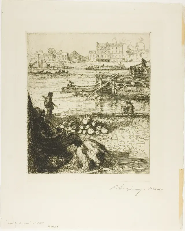 Public Wharf, Quai de la Gare