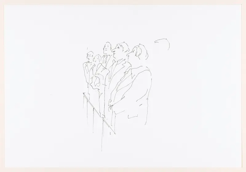 Publiek in bewondering voor de Nachtwacht Wall Art by Peter van Straaten - High-Resolution Digital Print
