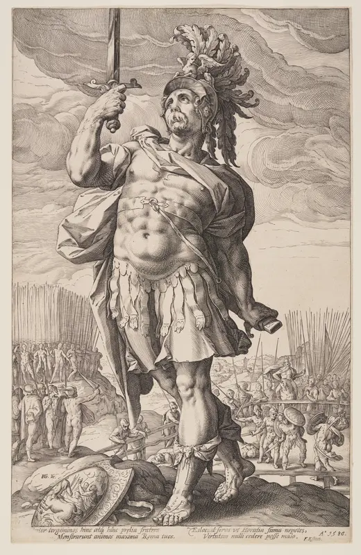 Publius Horatius, from The Roman Heroes