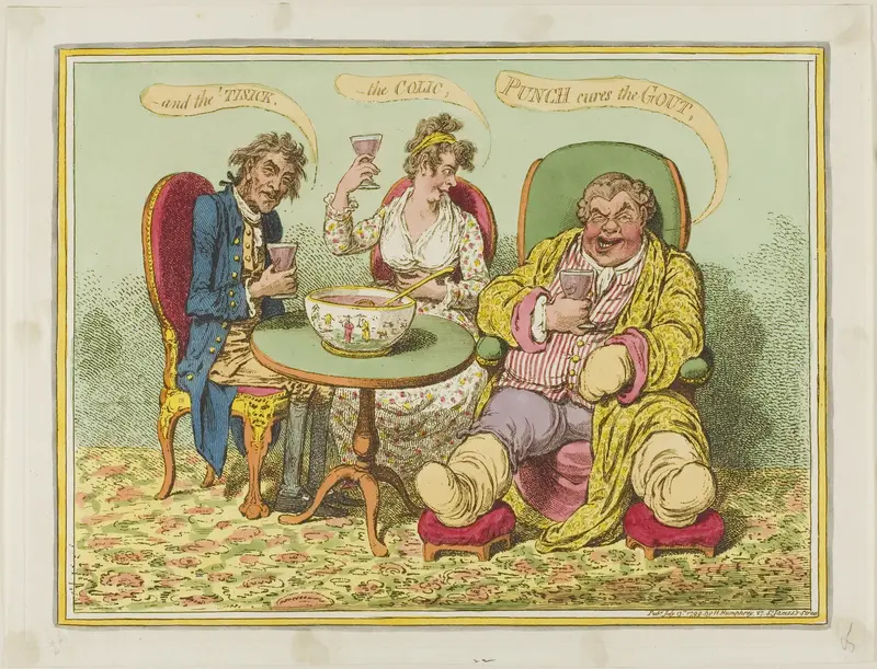 Punch Cures the Gout, the Colic, and the 'Tisick