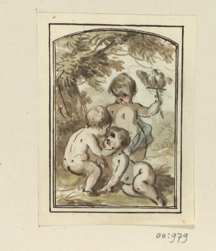 Putti Wall Art by Jurriaan Andriessen - High-Resolution Digital Print
