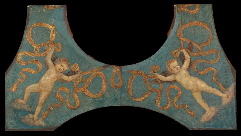 Putto with garlands Wall Art by Pinturicchio - High-Resolution Digital Print