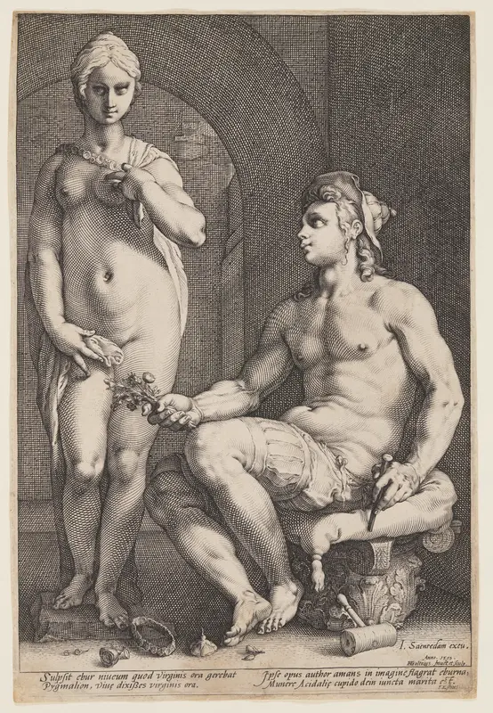 Pygmalion and Galatea