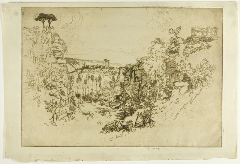Quarry at Girgenti