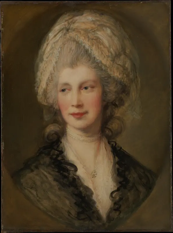 Queen Charlotte Wall Art by Thomas Gainsborough - High-Resolution Digital Print