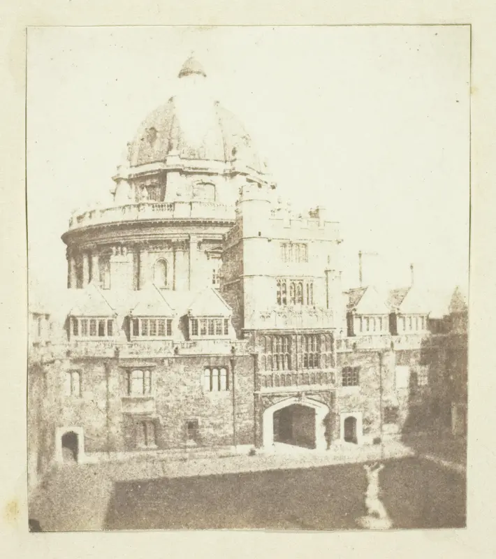 Radcliffe Library, Oxford Wall Art by William Henry Fox Talbot - High-Resolution Digital Print